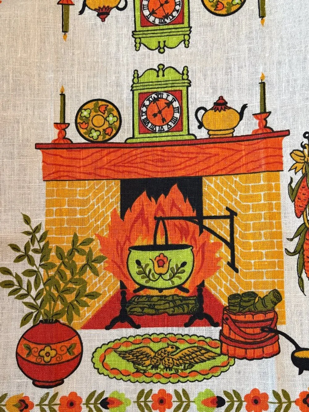vintage tea towel